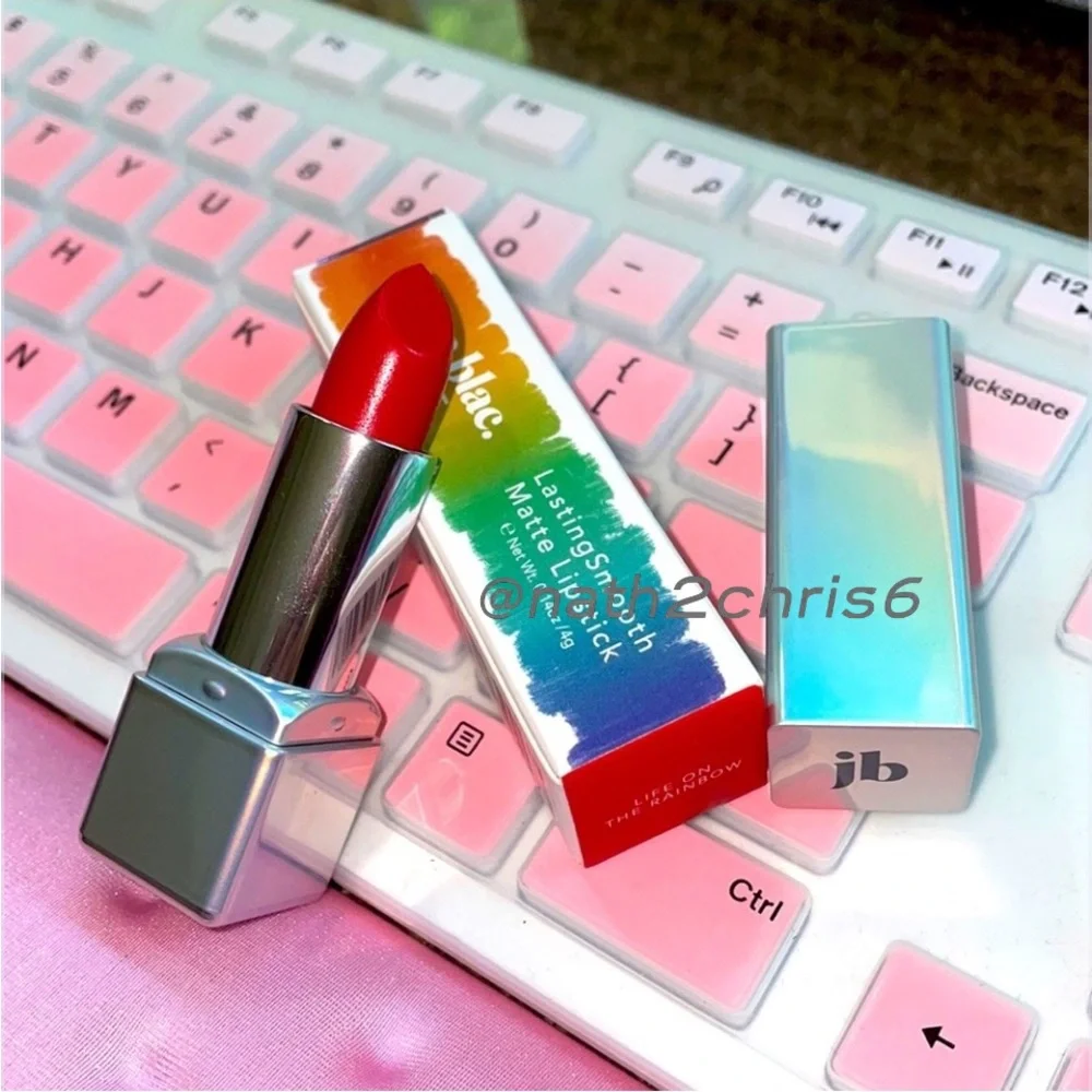 Jecca Blac Matte Lipstick in Life on a Rainbow 🌈